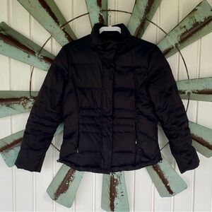 Calvin Klein Women's Classic Dark Brown Puffer Jacket Size Medium